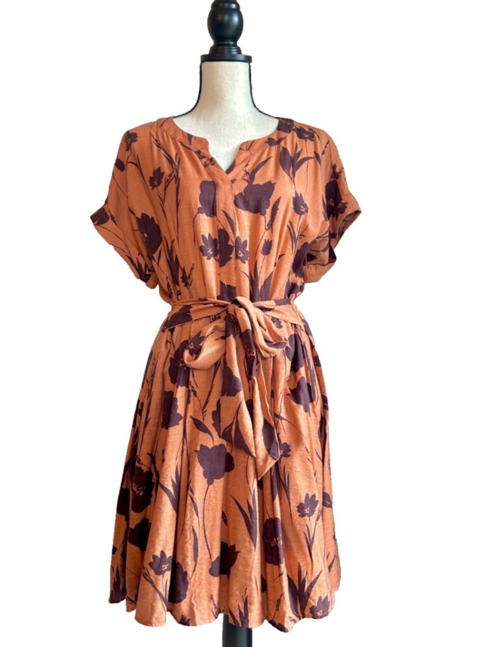 SIMPLY VERA by VERA WANG | Side-Tie Mini Dress